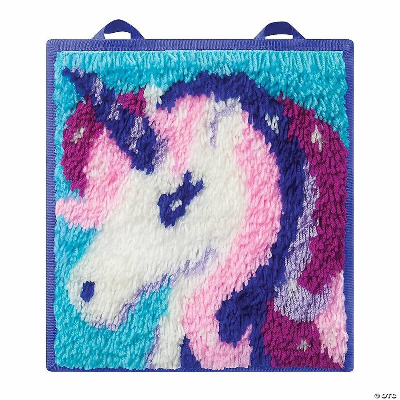 Craft Activities | Latchkits Latch Hook Craft Kit: Unicorn Craft Activities Craft Activities