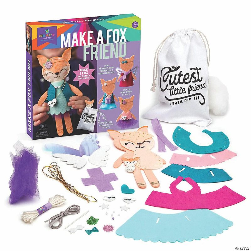 Craft Activities | Make A Fox Friend Craft Kit Craft Activities Craft Activities