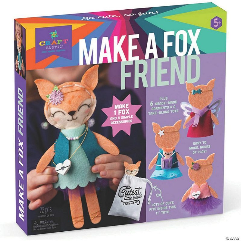 Craft Activities | Make A Fox Friend Craft Kit Craft Activities Craft Activities