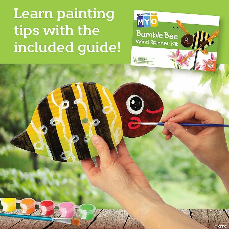 Craft Activities | Make Your Own Bumble Bee Wind Spinner Craft Kit Craft Activities Craft Activities