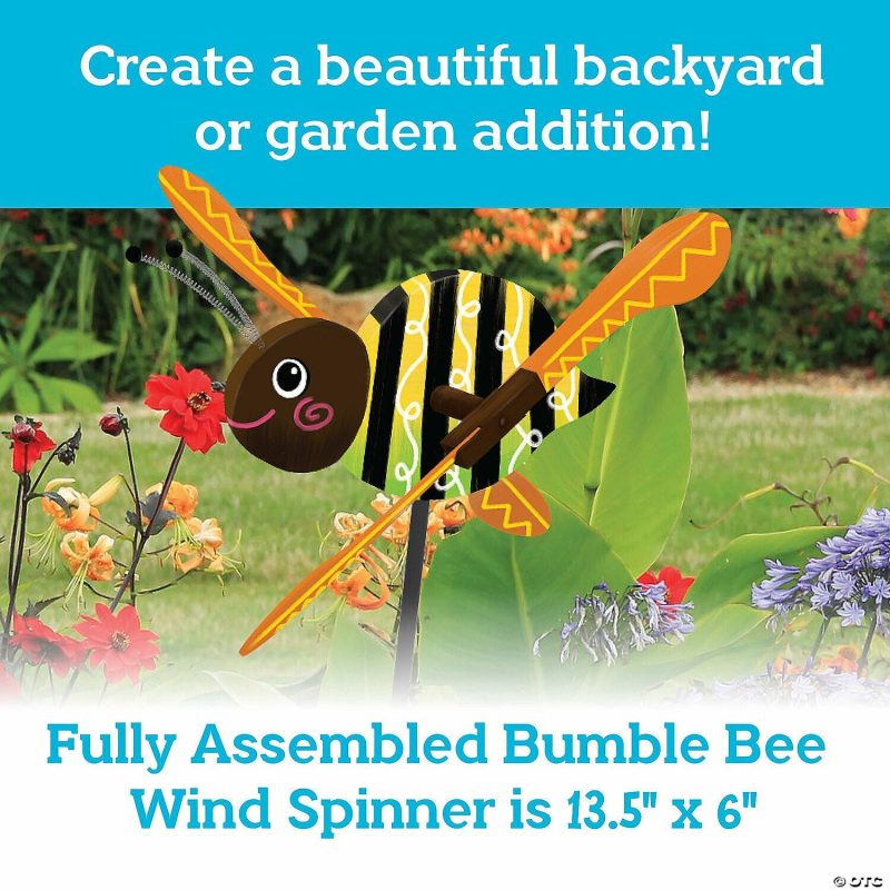 Craft Activities | Make Your Own Bumble Bee Wind Spinner Craft Kit Craft Activities Craft Activities