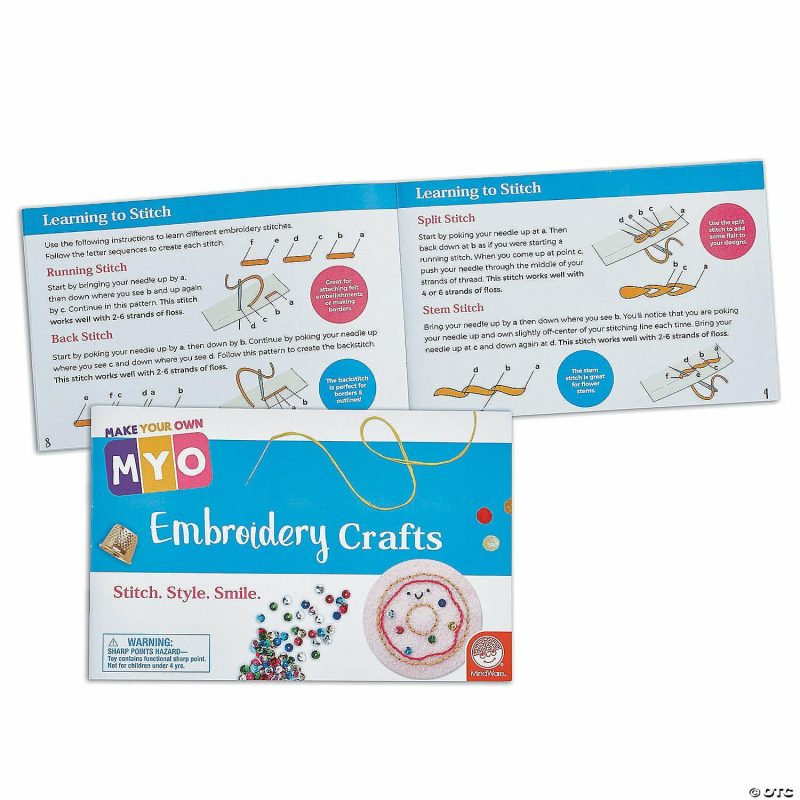 Craft Activities | Make Your Own: Embroidery Crafts Craft Activities Craft Activities