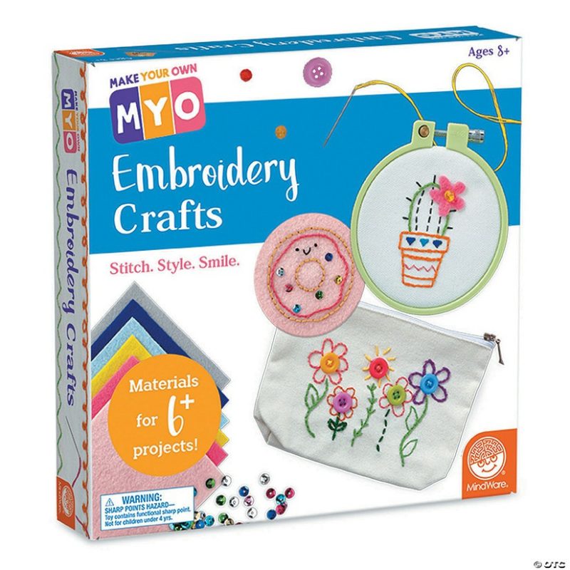 Craft Activities | Make Your Own: Embroidery Crafts Craft Activities Craft Activities