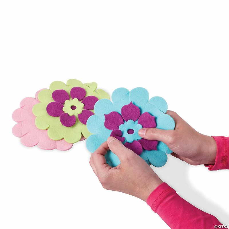 Craft Activities | Myo Fleece Flower Scarf Craft Activities Craft Activities