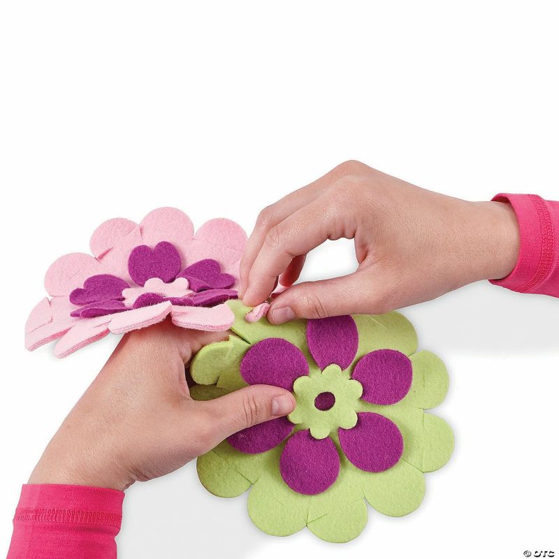 Craft Activities | Myo Fleece Flower Scarf Craft Activities Craft Activities