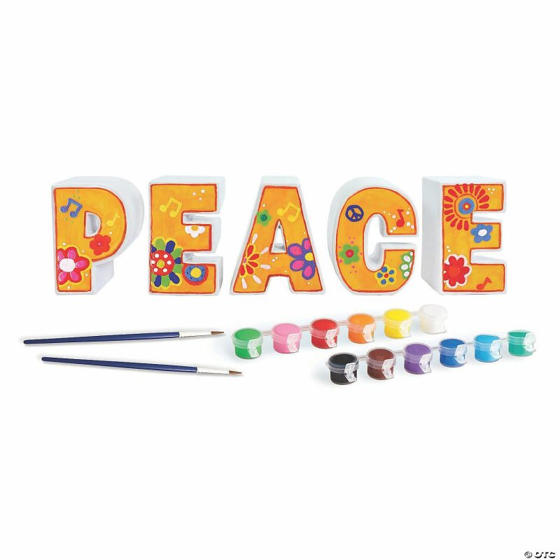 Craft Activities | Paint Your Own Expressions: Peace Craft Activities Craft Activities