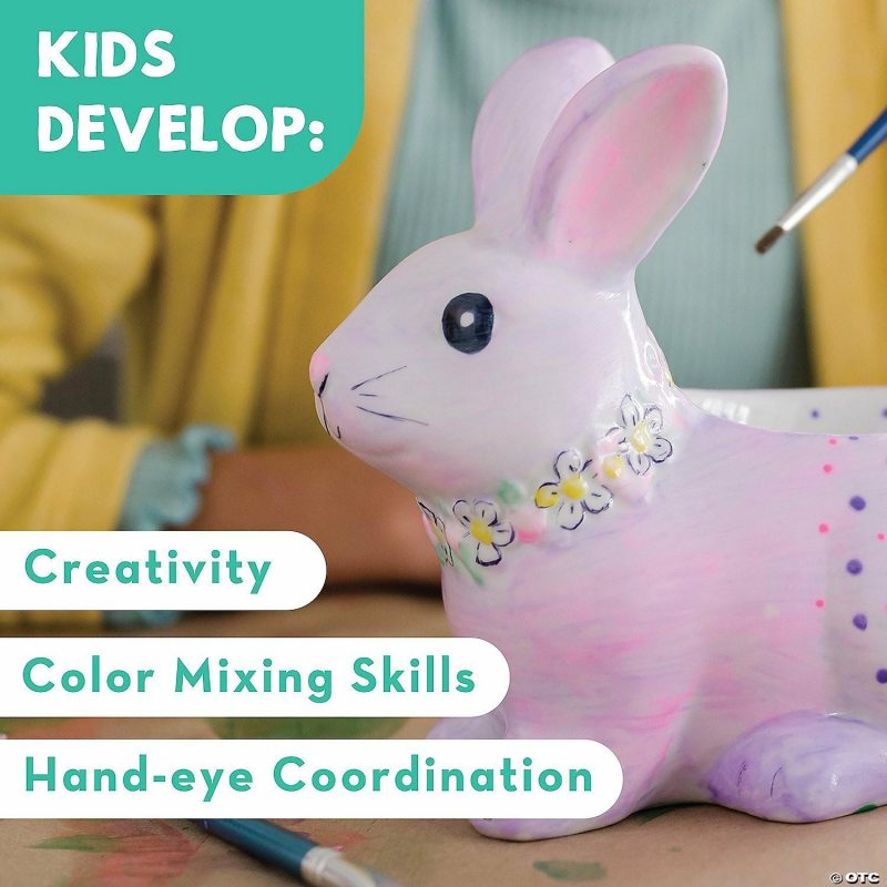 Craft Activities | Paint Your Own Porcelain Bunny Dish Craft Activities Craft Activities