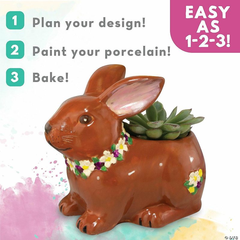 Craft Activities | Paint Your Own Porcelain Bunny Dish Craft Activities Craft Activities