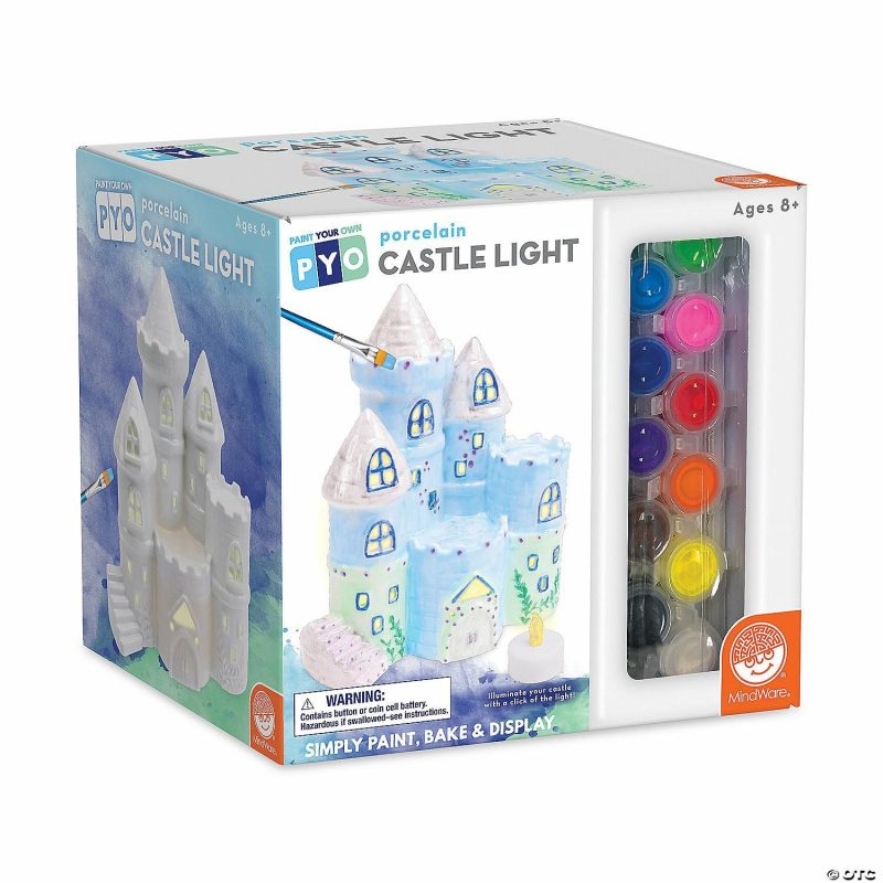 Craft Activities | Paint Your Own Porcelain Castle Light Craft Activities Craft Activities