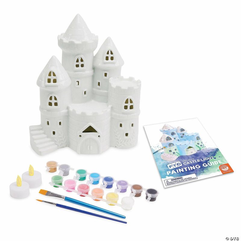 Craft Activities | Paint Your Own Porcelain Castle Light Craft Activities Craft Activities