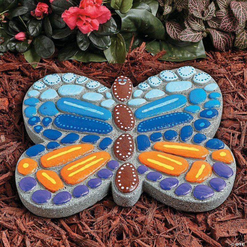 Craft Activities | Paint Your Own Stepping Stone: Butterfly Craft Activities Craft Activities