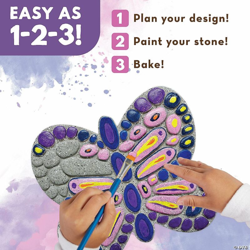 Craft Activities | Paint Your Own Stepping Stone: Butterfly Craft Activities Craft Activities