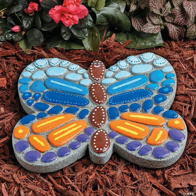 Craft Activities | Paint Your Own Stepping Stone: Butterfly Craft Activities Craft Activities