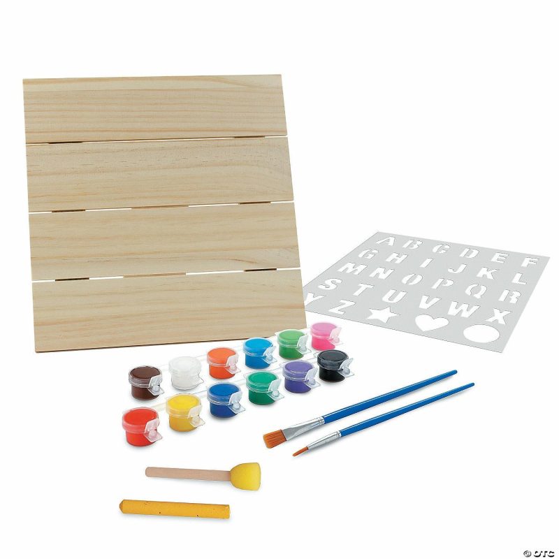 Craft Activities | Paint Your Own Wood Pallet Sign Craft Activities Craft Activities