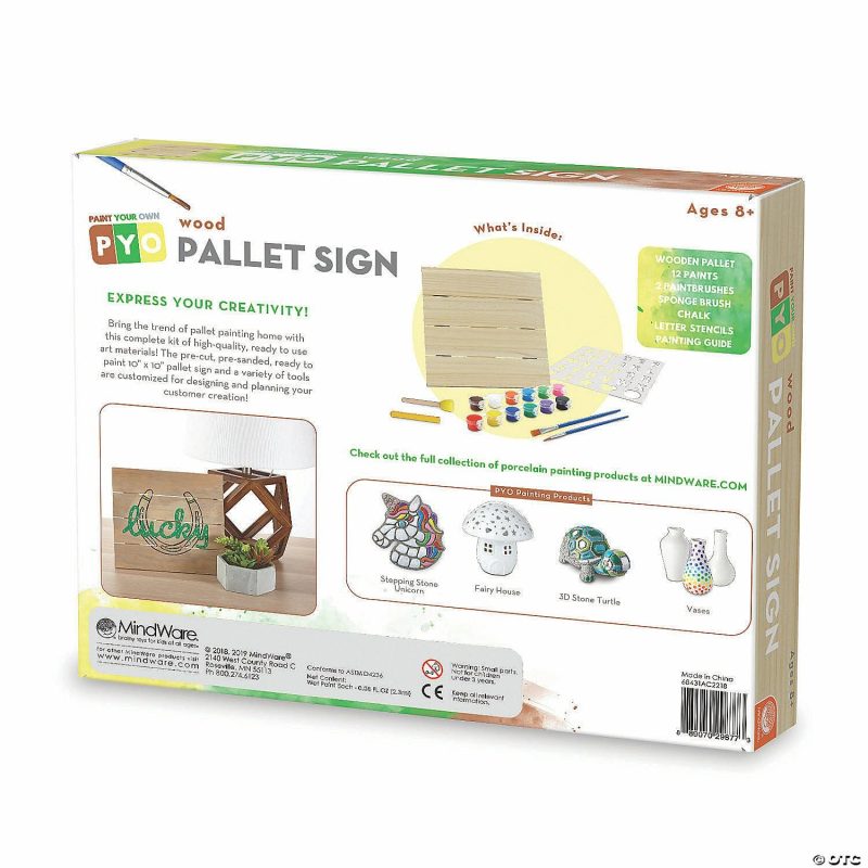 Craft Activities | Paint Your Own Wood Pallet Sign Craft Activities Craft Activities