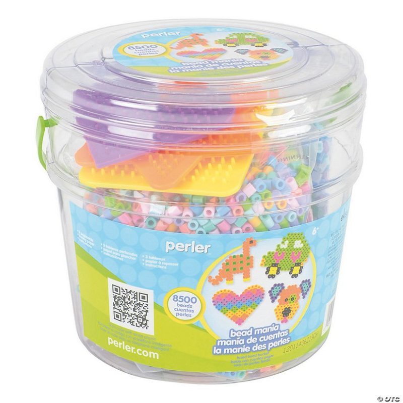 Craft Activities | Perler Fused Bead Bucket Kit-Bead Mania Craft Activities Craft Activities