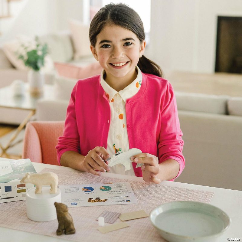 Craft Activities | Soapstone Carving Kits: Bear & Wolf Craft Activities Craft Activities