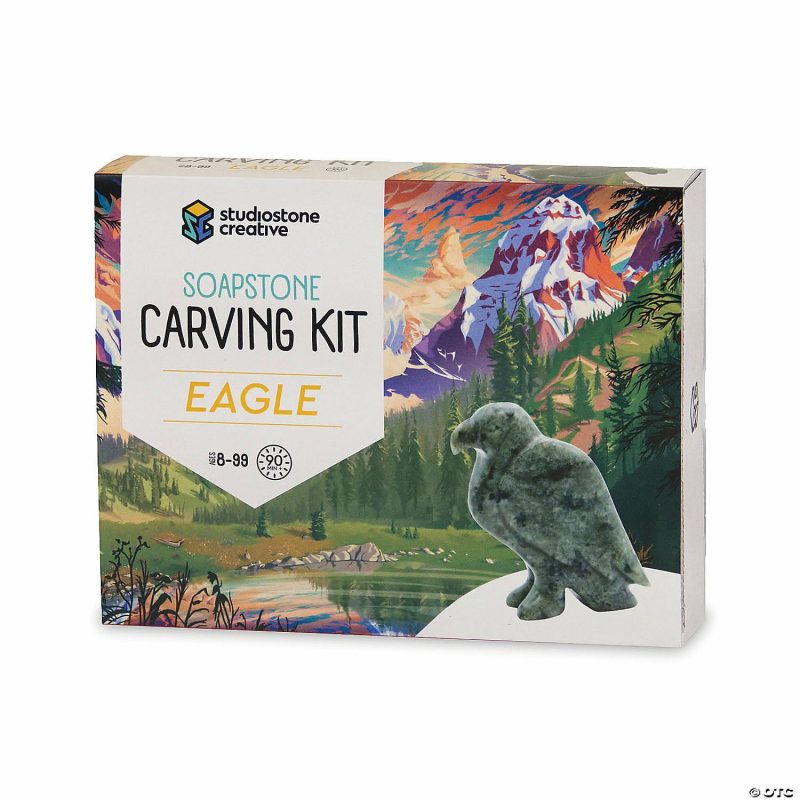 Craft Activities | Soapstone Carving Kits: Eagle Craft Activities Craft Activities