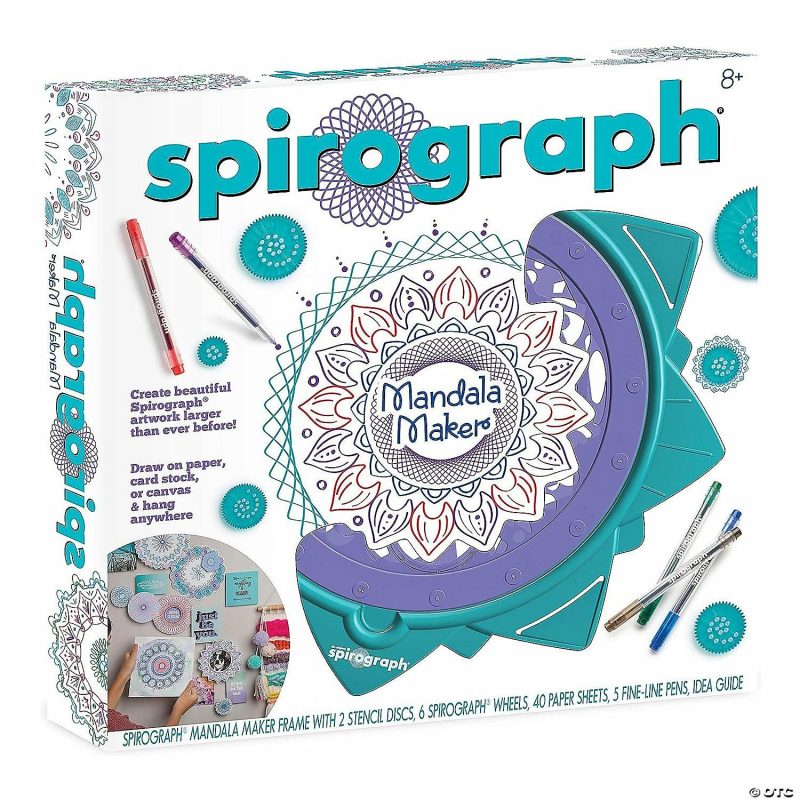 Craft Activities | Spirograph Mandala Maker Art Drawing Kit Craft Activities Craft Activities