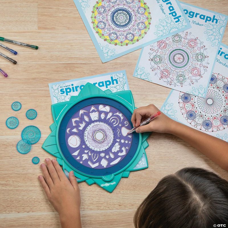 Craft Activities | Spirograph Mandala Maker Art Drawing Kit Craft Activities Craft Activities