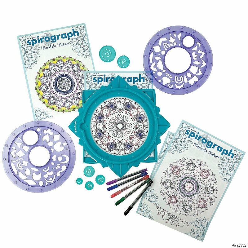 Craft Activities | Spirograph Mandala Maker Art Drawing Kit Craft Activities Craft Activities