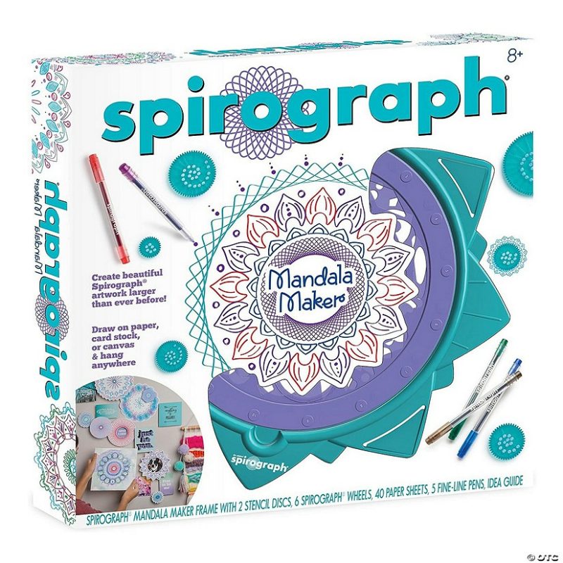 Craft Activities | Spirograph Mandala Maker Art Drawing Kit Craft Activities Craft Activities