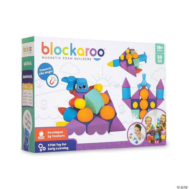 Creative Construction | Blockaroo 50-Piece Colossal Gift Set Building Sets Creative Construction