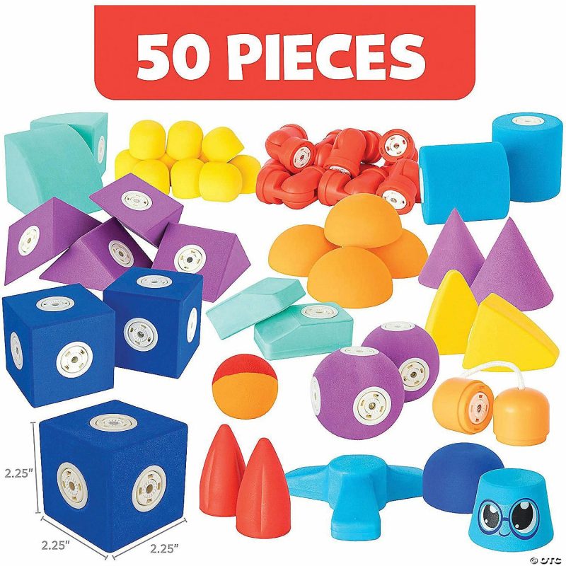 Creative Construction | Blockaroo 50-Piece Colossal Gift Set Building Sets Creative Construction