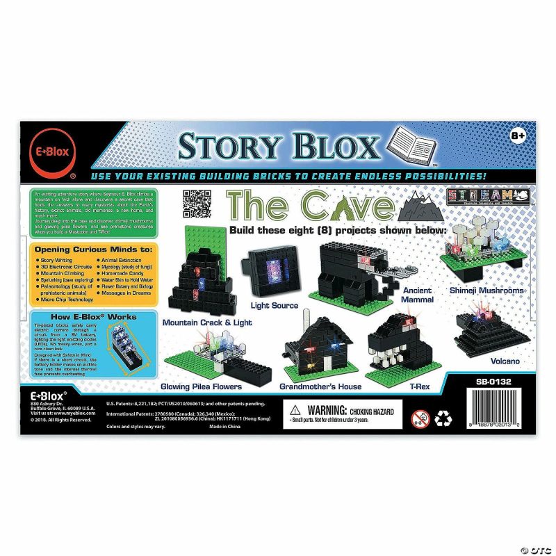 Creative Construction | Eblox Stories: The Cave Building Sets Creative Construction