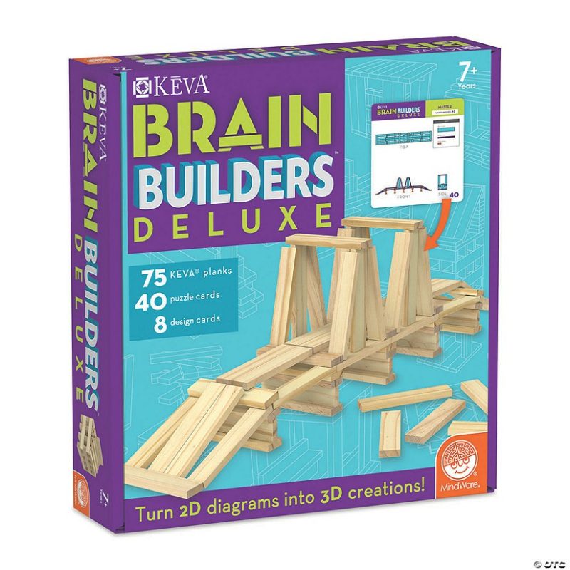 Creative Construction | Keva Brain Builders Deluxe Building Sets Creative Construction