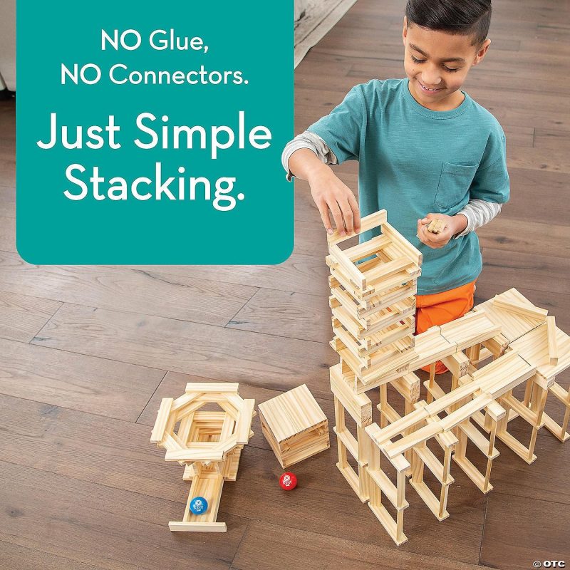 Creative Construction | Keva: Contraptions 200 Plank Set Building Sets Creative Construction