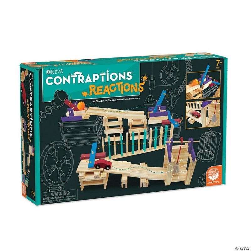 Creative Construction | Keva Contraptions Reactions Building Sets Creative Construction