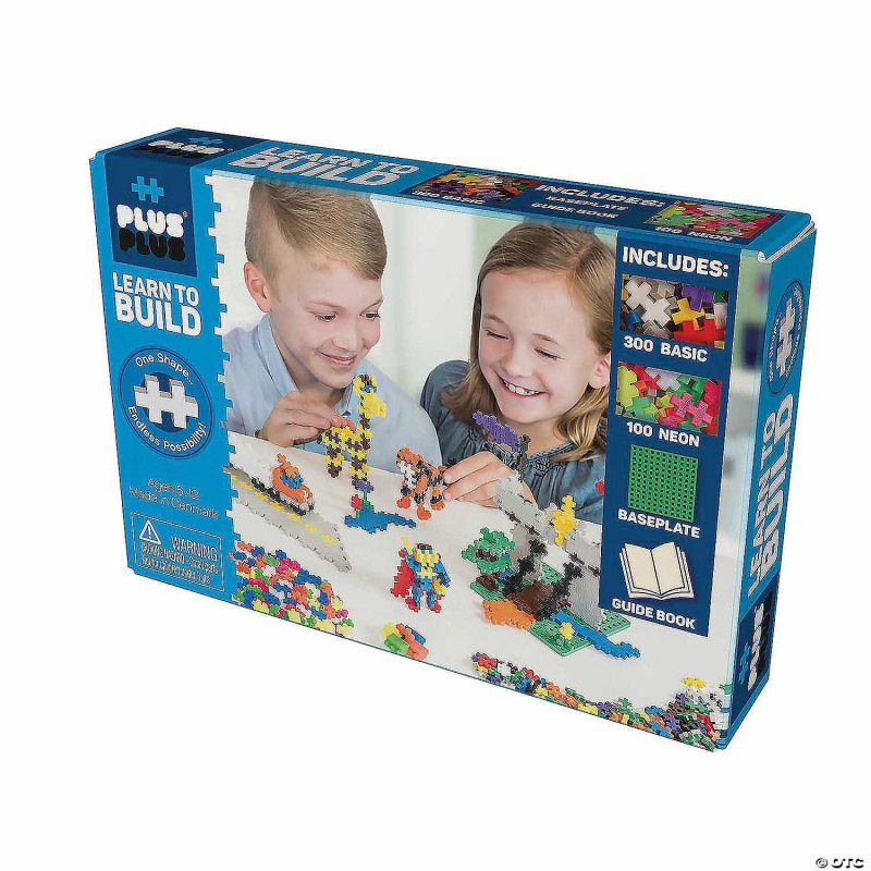 Creative Construction | Plus-Plus® Learn To Build Set, Basic Building Sets Creative Construction