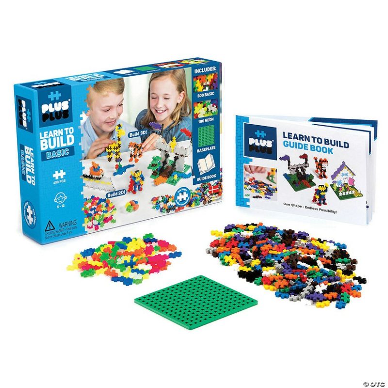 Creative Construction | Plus-Plus® Learn To Build Set, Basic Building Sets Creative Construction