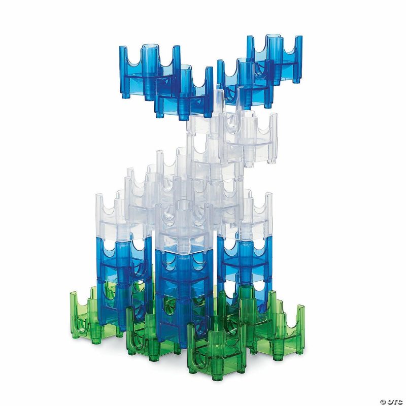 Creative Construction | Q-Ba-Maze 2.0: Starter Box – Cool Colors Building Sets Creative Construction