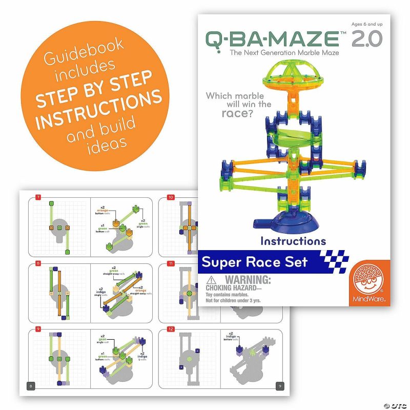 Creative Construction | Q-Ba-Maze 2.0: Super Race Set Building Sets Creative Construction