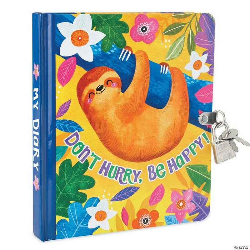 Diaries & Journals | Happy Sloth Diary Creative Activities Diaries & Journals