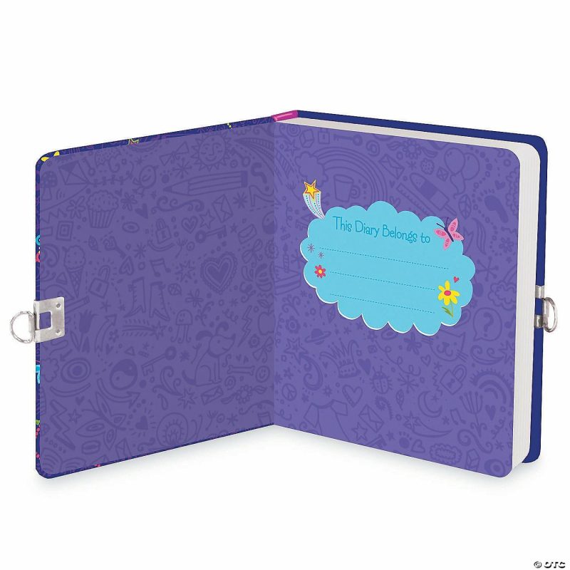 Diaries & Journals | Peaceable Kingdom Secrets, Dreams, Wishes Diary Creative Activities Diaries & Journals