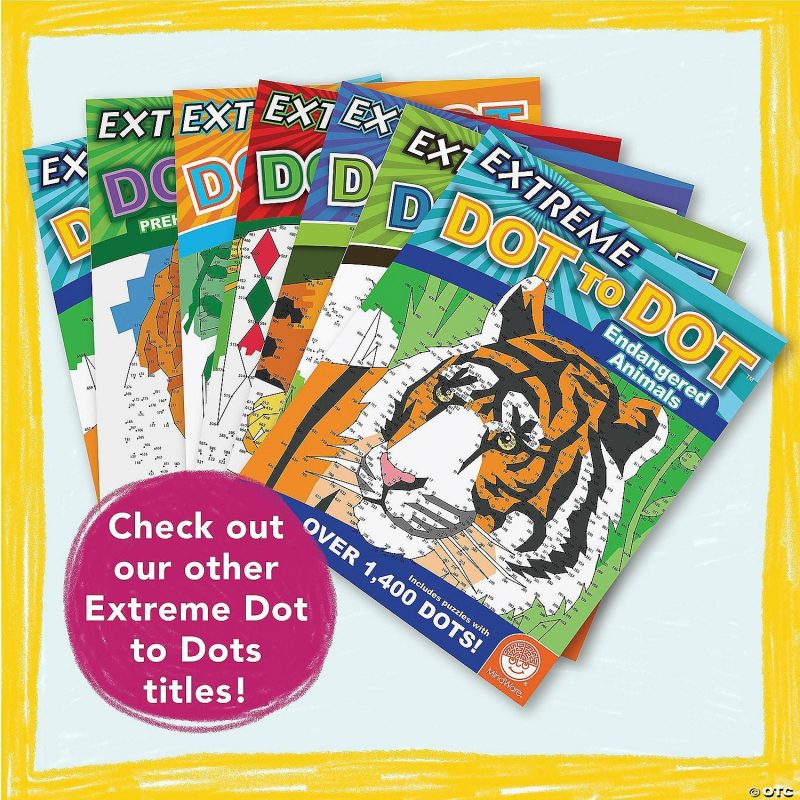 Dot To Dot Books | Extreme Dot To Dot: Baby Animals Brain Teasers & Puzzles Dot To Dot Books