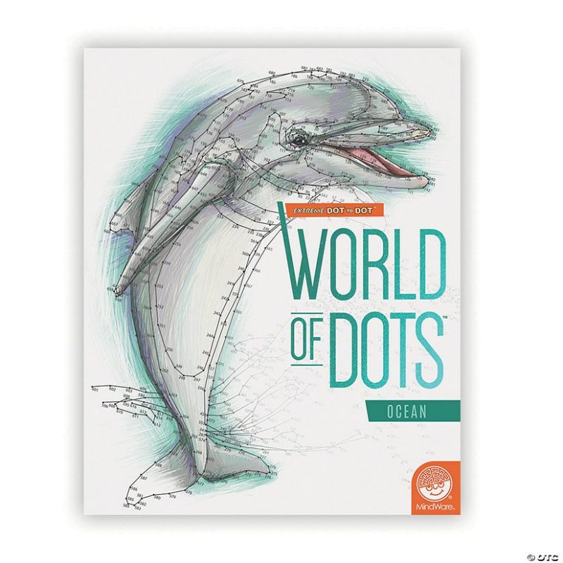 Dot To Dot Books | Extreme Dot To Dot World Of Dots: Ocean Brain Teasers & Puzzles Dot To Dot Books