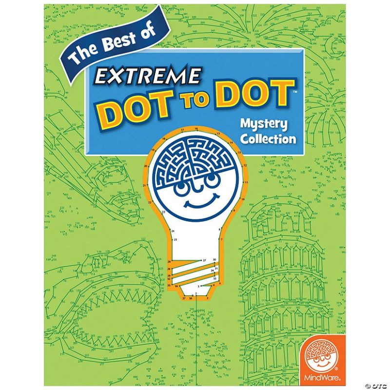 Dot To Dot Books | The Best Of Extreme Dot To Dots Brain Teasers & Puzzles Dot To Dot Books