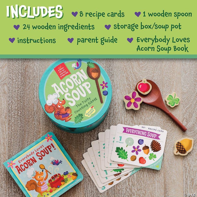 Early Learning Activities | Acorn Soup Game & Board Book Set Early Learning Early Learning Activities