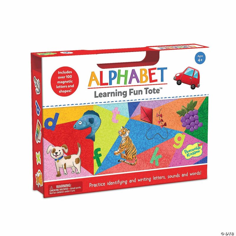 Early Learning Activities | Alphabet Learning Fun Tote Early Learning Early Learning Activities