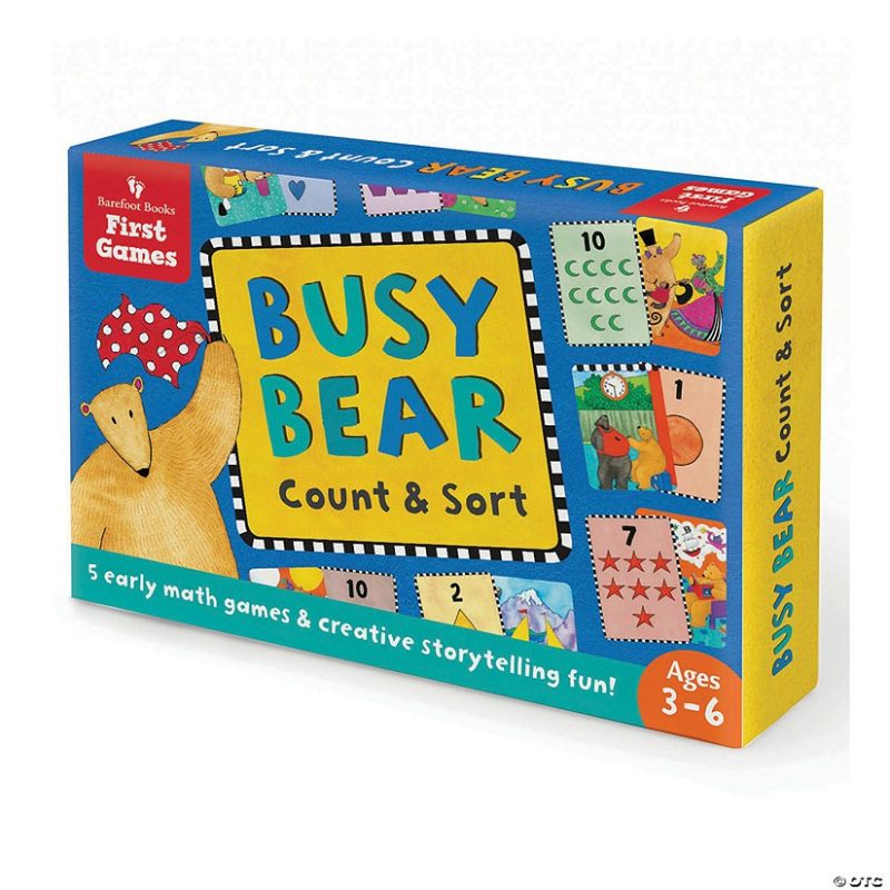 Early Learning Activities | Barefoot Books Busy Bear Count And Sort Game – Qty 2 Early Learning Early Learning Activities