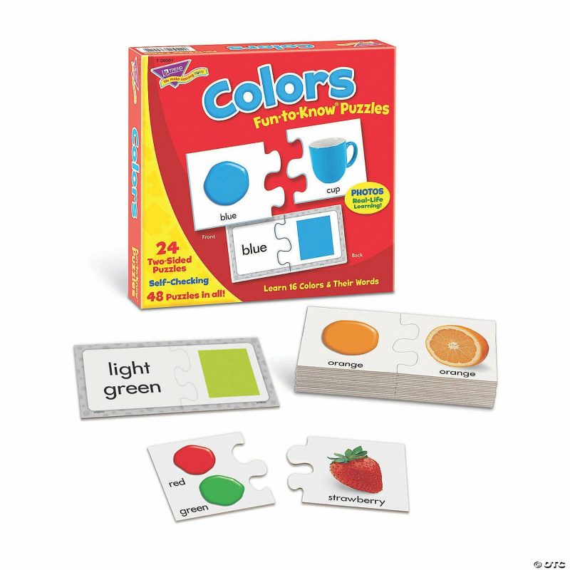 Early Learning Activities | Colors Fun-To-Know® Jigsaw Puzzles Early Learning Early Learning Activities