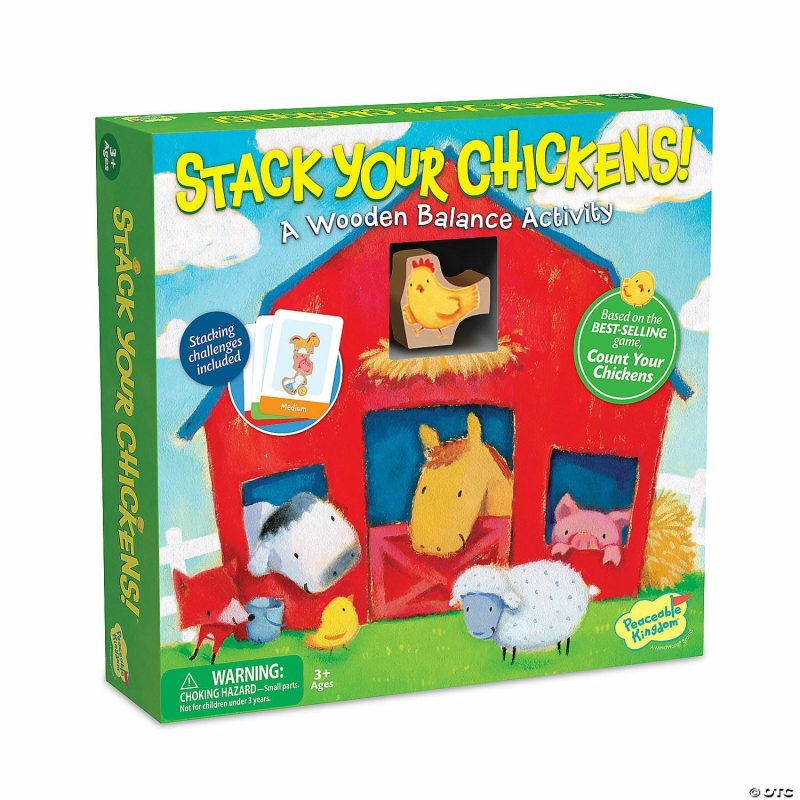 Early Learning Activities | Count Your Chickens Stacker Early Learning Early Learning Activities