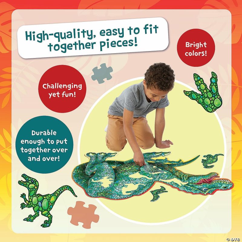 Early Learning Activities | Dinosaur Floor Puzzle Early Learning Early Learning Activities