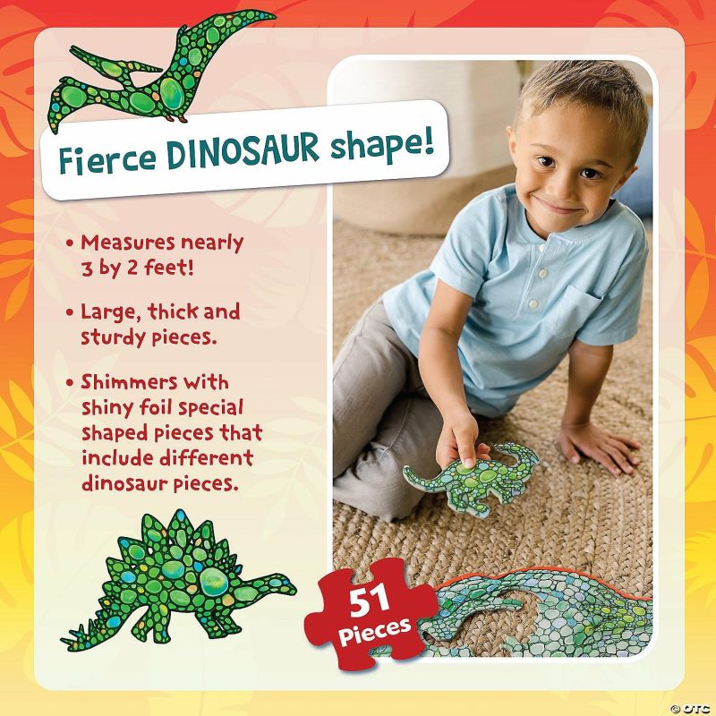 Early Learning Activities | Dinosaur Floor Puzzle Early Learning Early Learning Activities