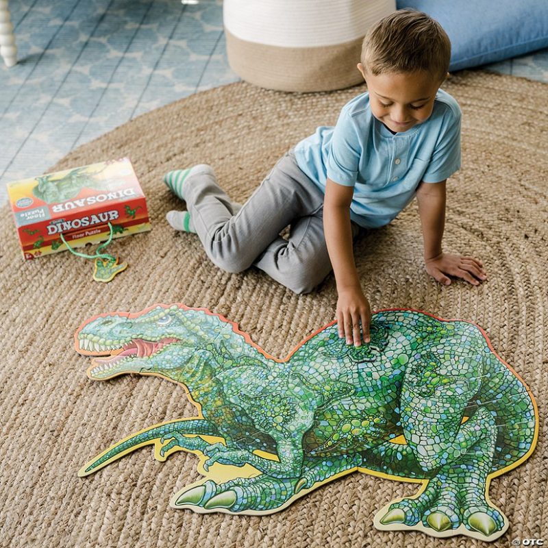 Early Learning Activities | Dinosaur Floor Puzzle Early Learning Early Learning Activities