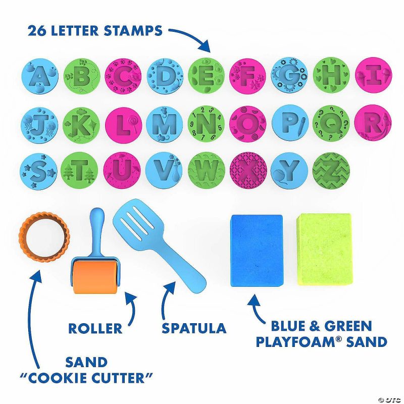 Early Learning Activities | Educational Insights Playfoam Sand Abc Cookies Set Early Learning Early Learning Activities